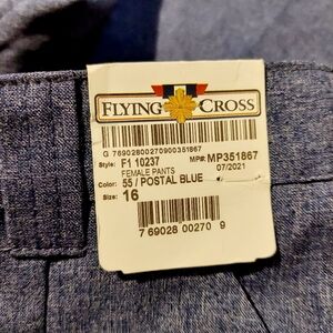 NEW Flying Cross USPS Postal Service Women's Size 16 Postal Blue Uniform Shorts